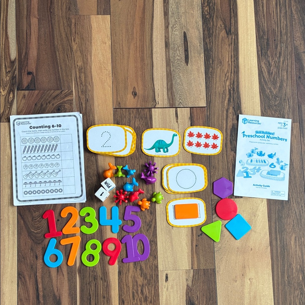 Learning Resources Preschool Numbers Activity Set